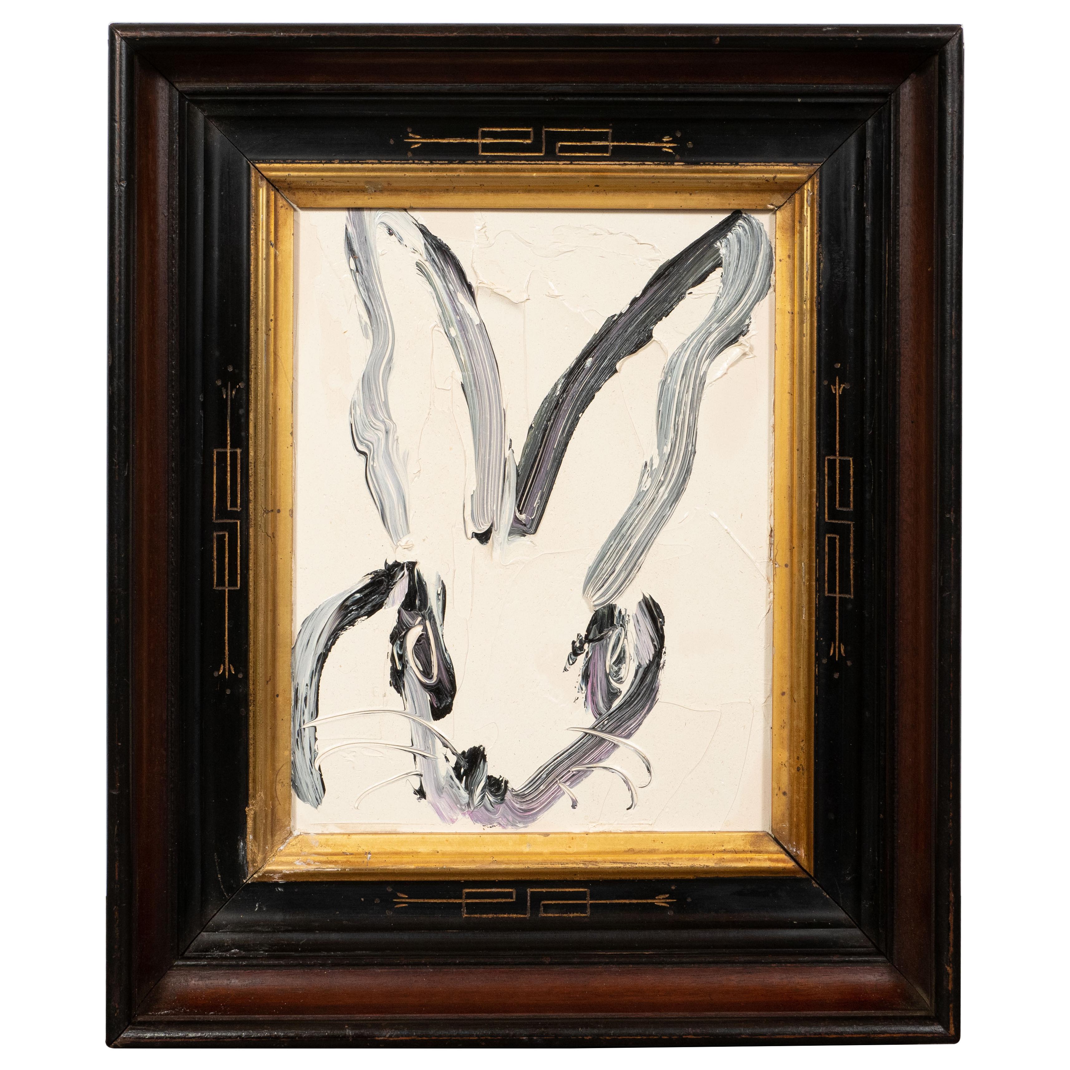 Hunt Slonem Abstract Painting - Untitled (Bunny Painting) CHL0404