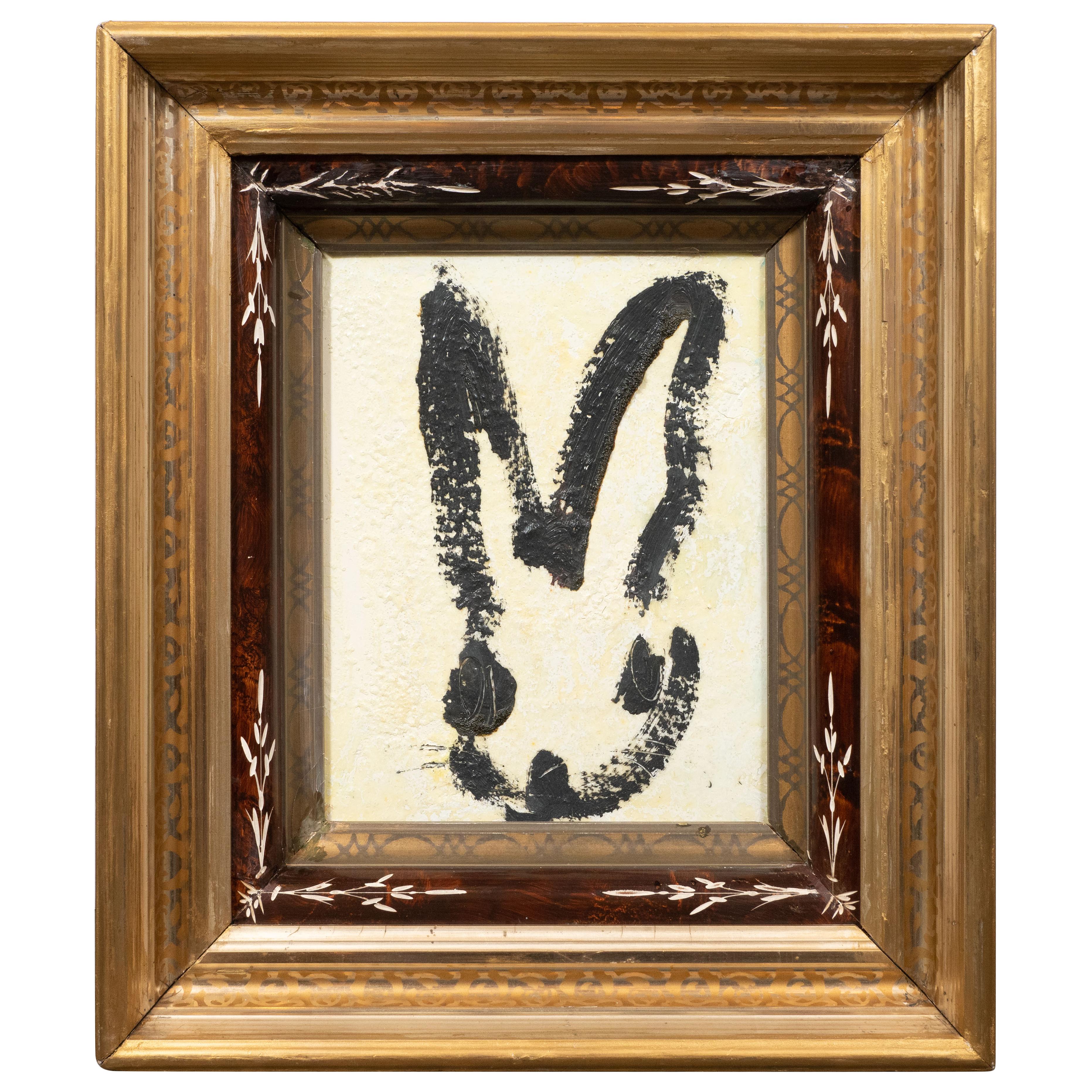 Hunt Slonem Animal Painting - Untitled (Bunny Painting) CS1073