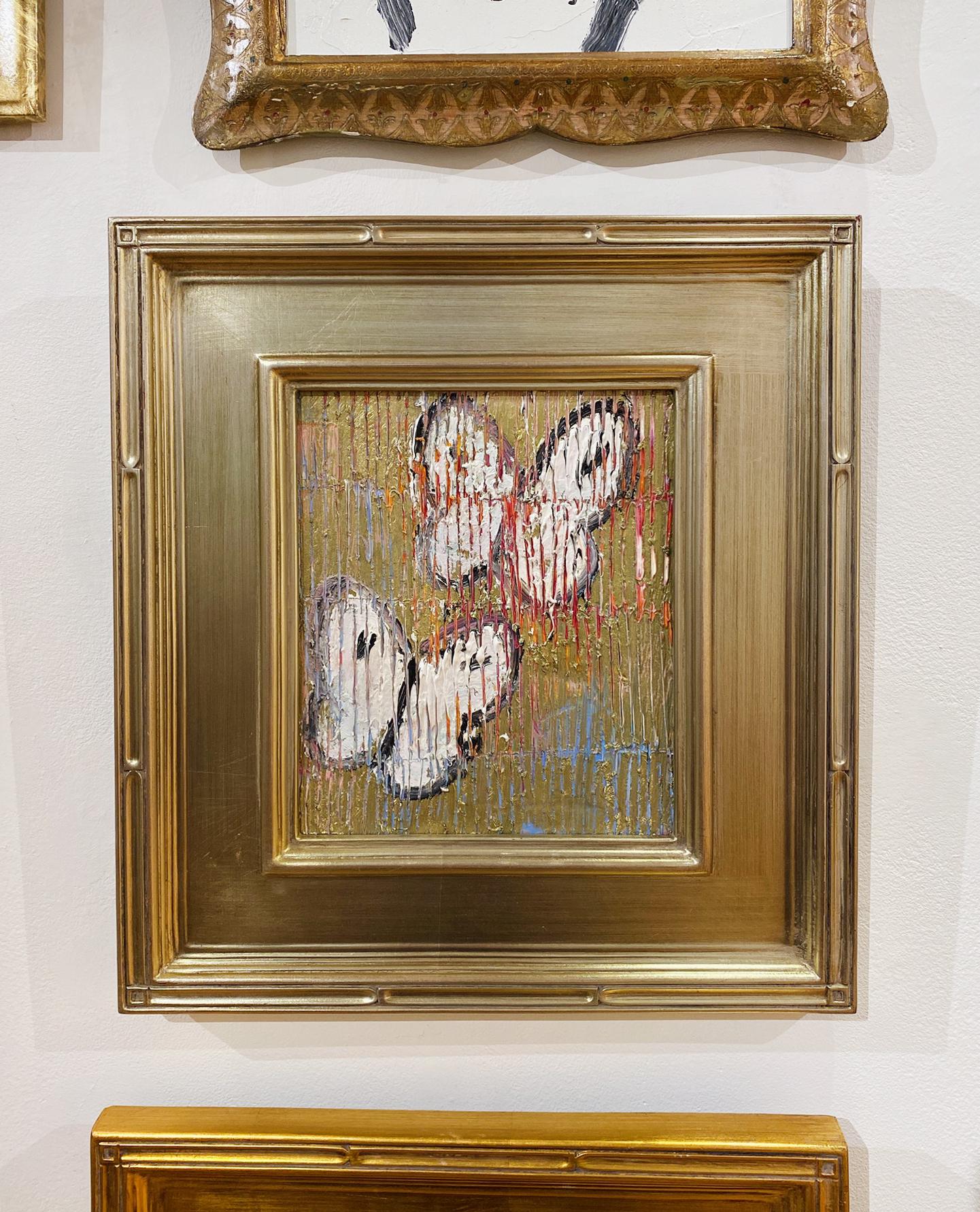 Untitled (butterflies) - Painting by Hunt Slonem