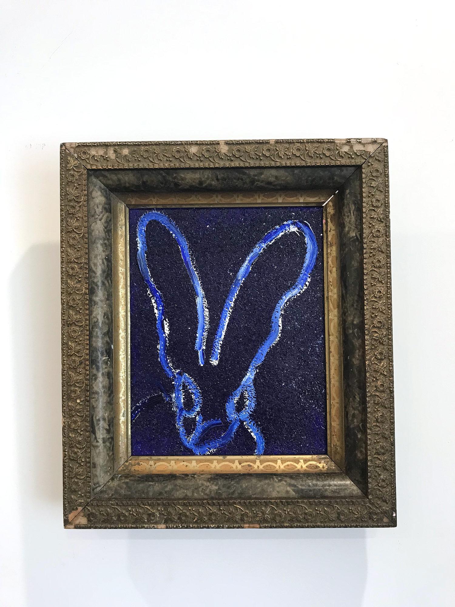 Untitled (Diamond Dust Bunny on Ultramarine Blue) 6