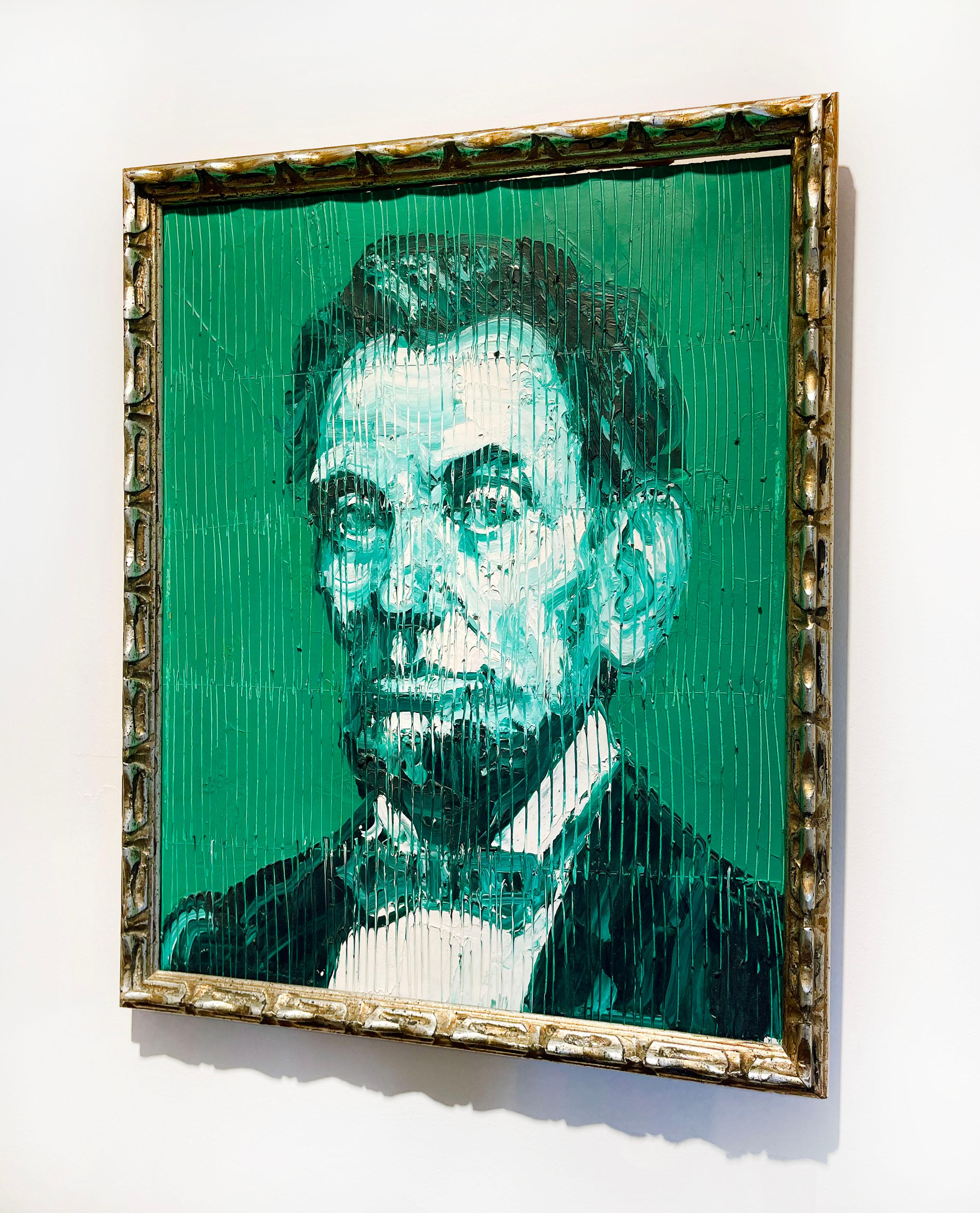 Ohne Titel (Emerald Abe)  – Painting von Hunt Slonem