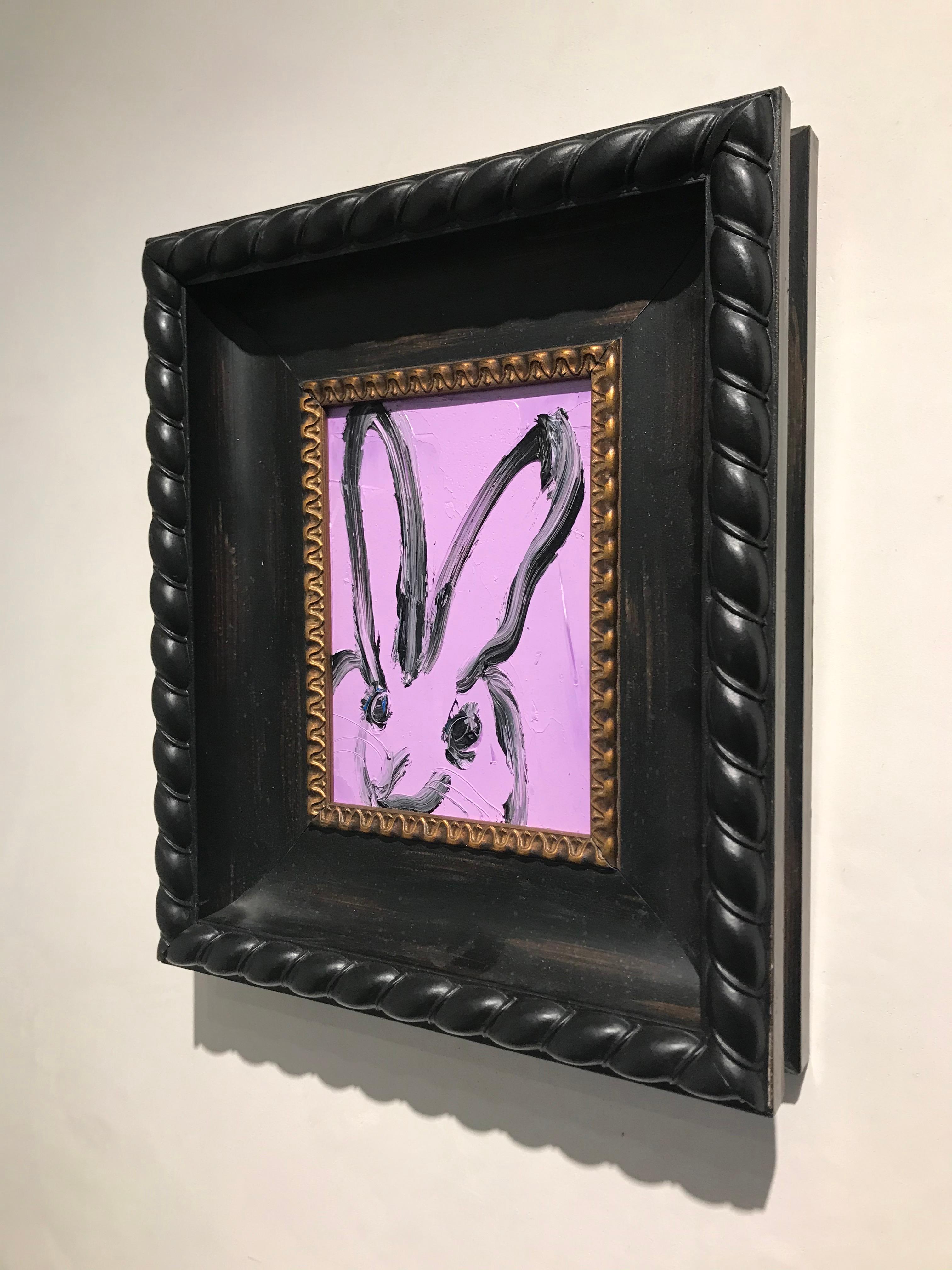 Untitled- small gestural bunny by Hunt Slonem 3