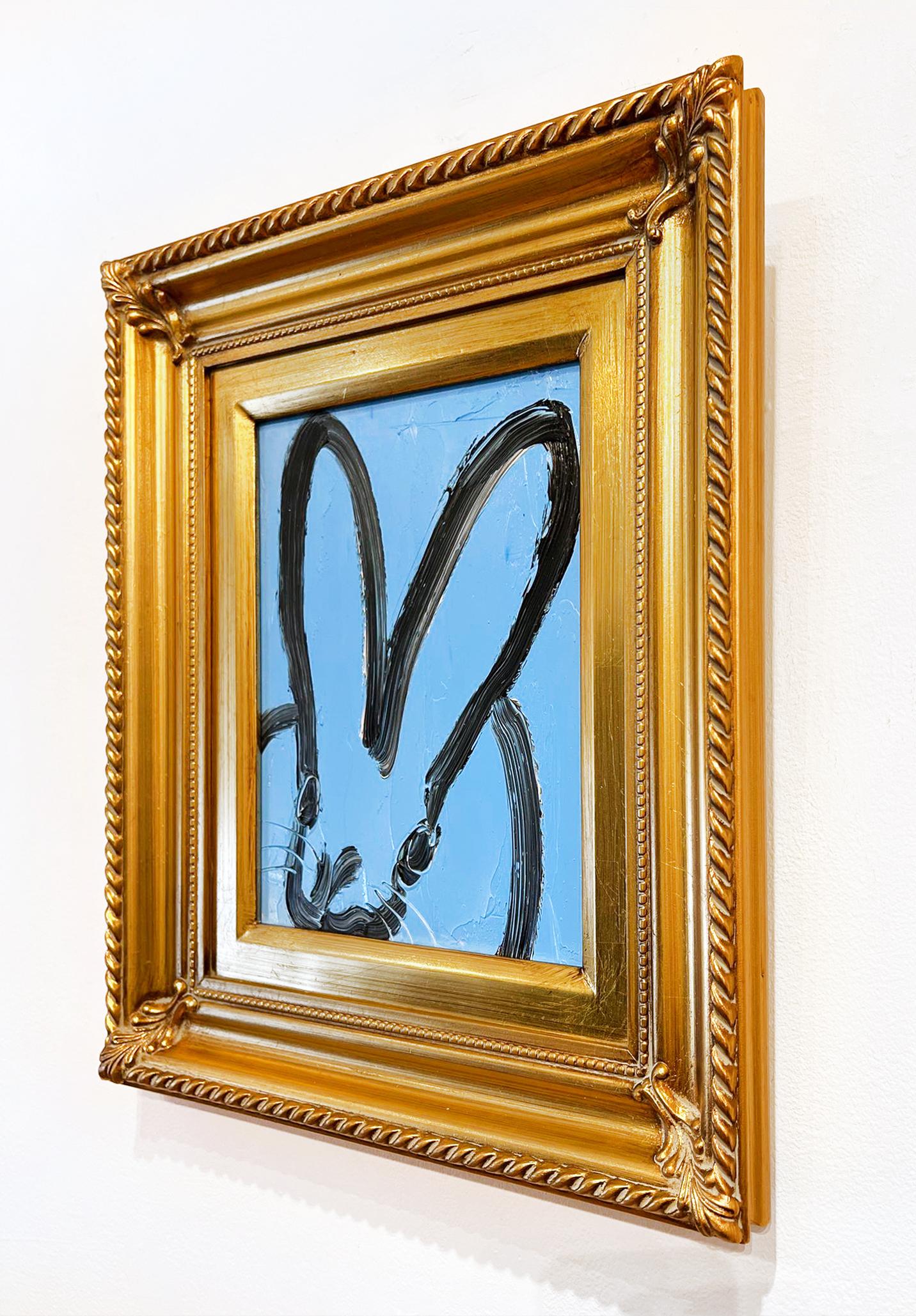 Valentino - Brown Animal Painting by Hunt Slonem