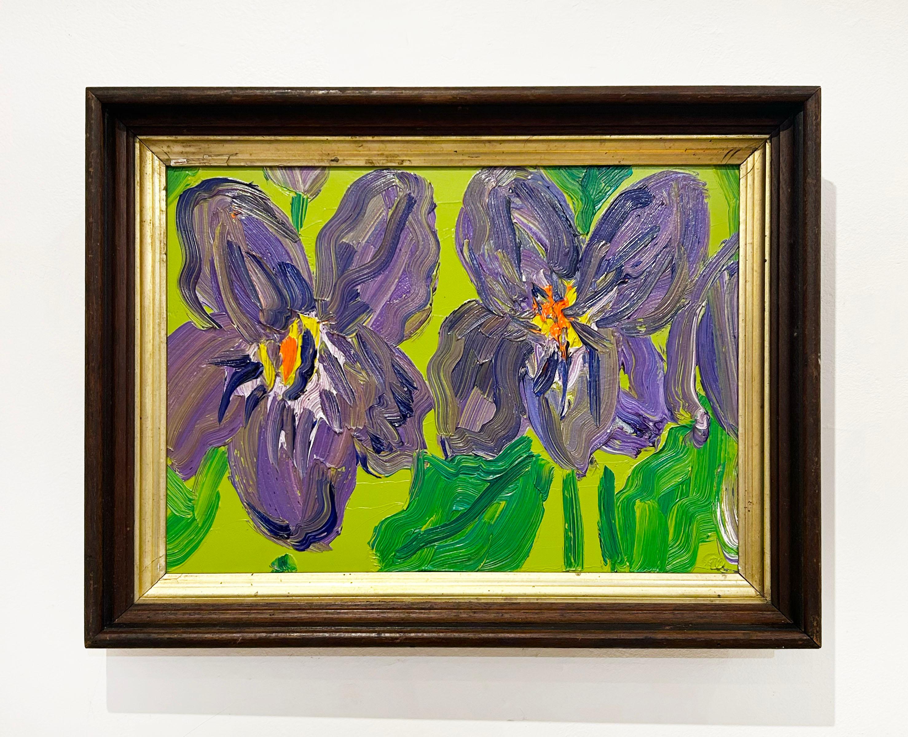 Veilchen – Painting von Hunt Slonem