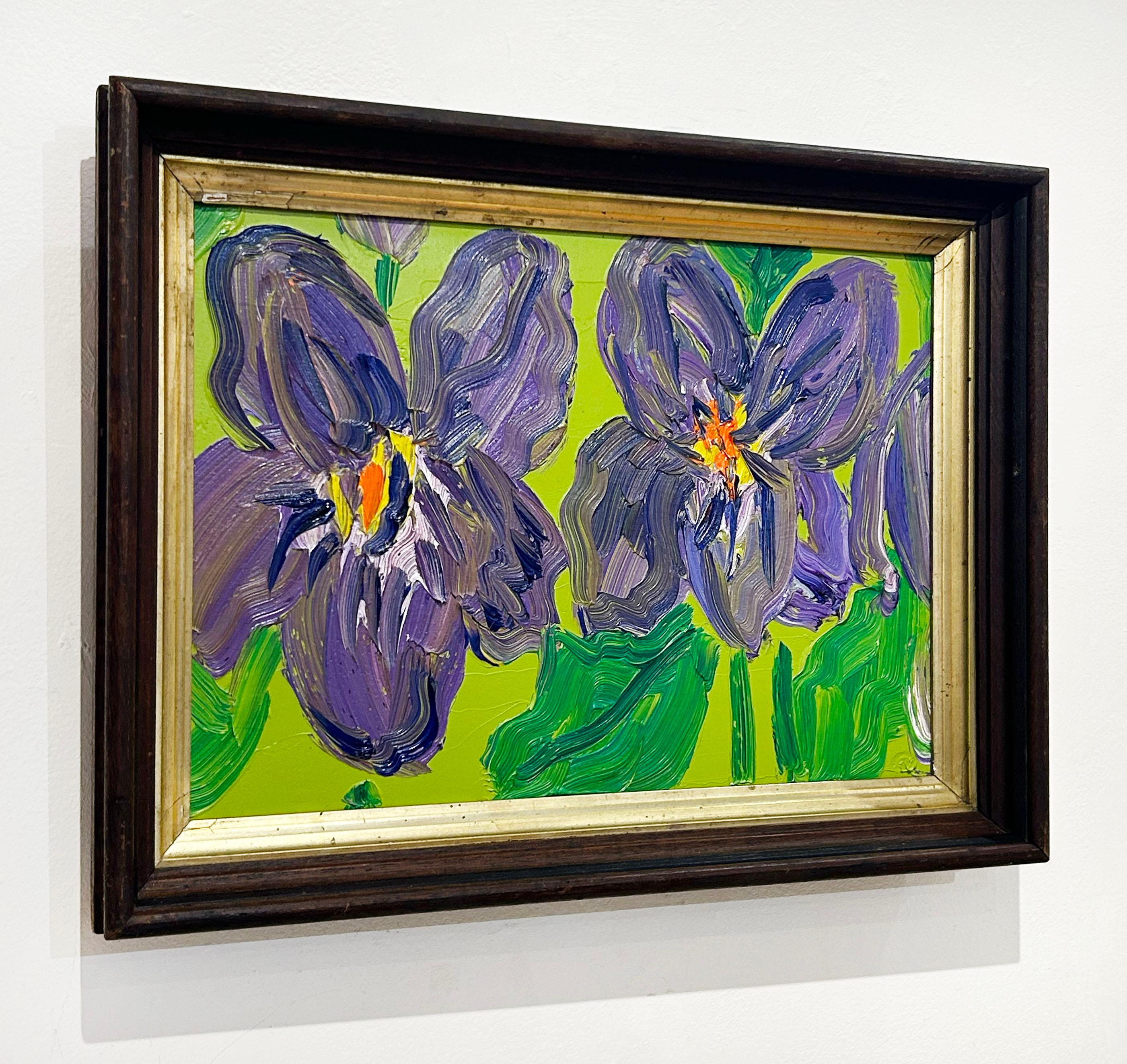 Veilchen (Schwarz), Still-Life Painting, von Hunt Slonem