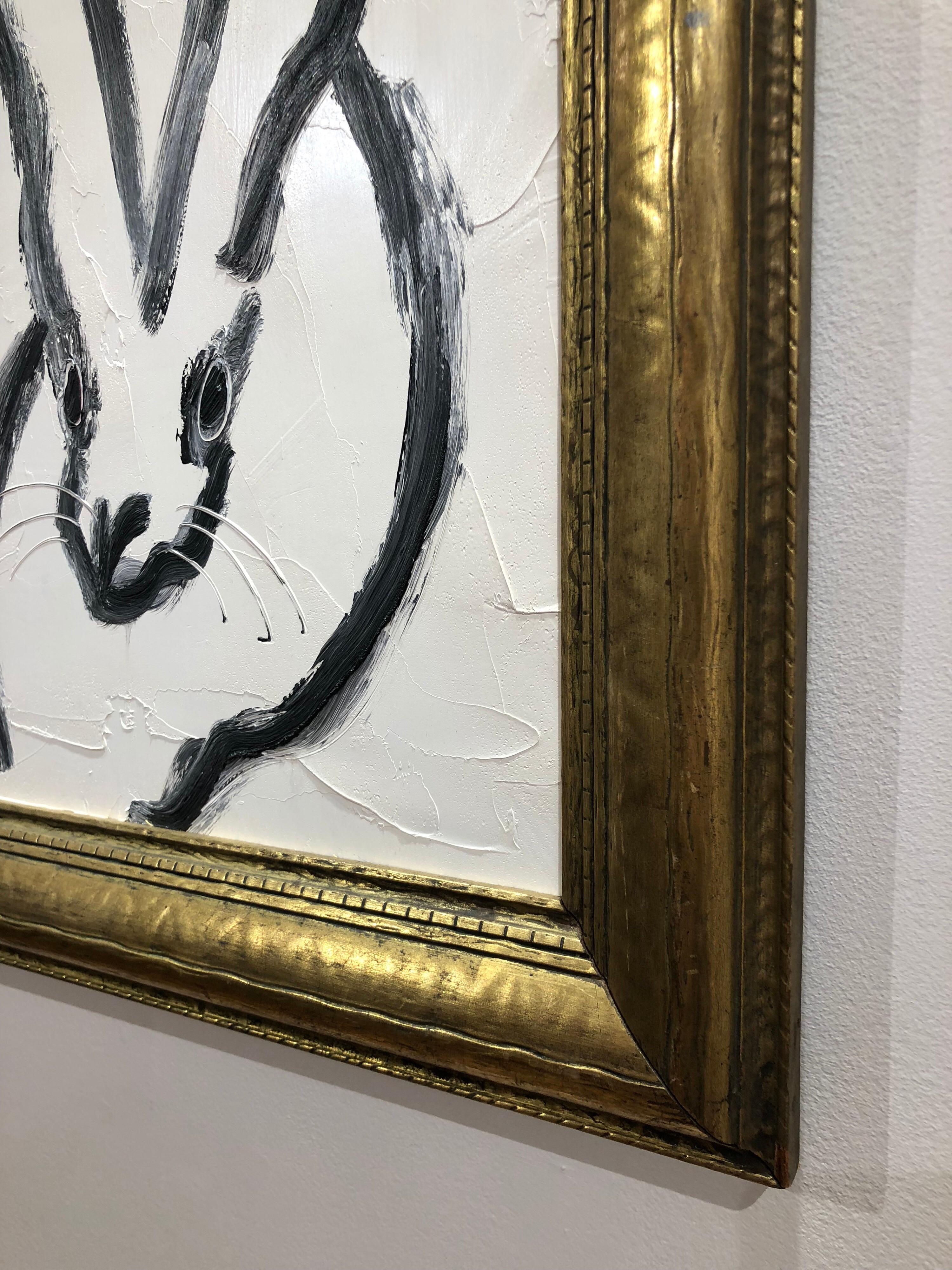 Artist:  Slonem, Hunt
Title:  White Bunny
Series:  Bunnies
Date:  2018
Medium:  Oil on panel
Unframed Dimensions:  20