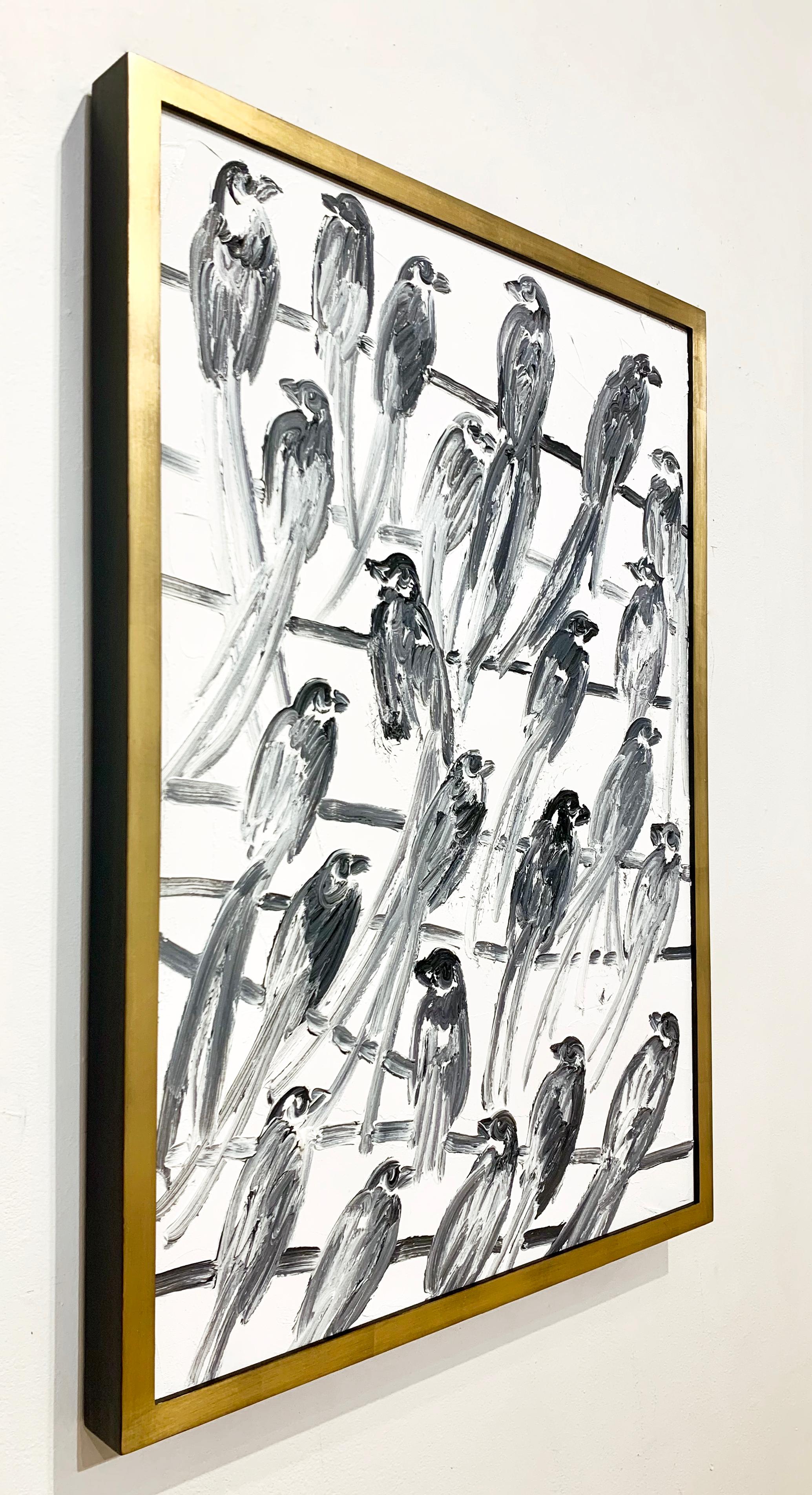Artist:  Slonem, Hunt
Title:  Whydas Paradise & Pintails
Series:  Birds
Date:  2019
Medium:  Oil on panel
Unframed Dimensions:  26.5