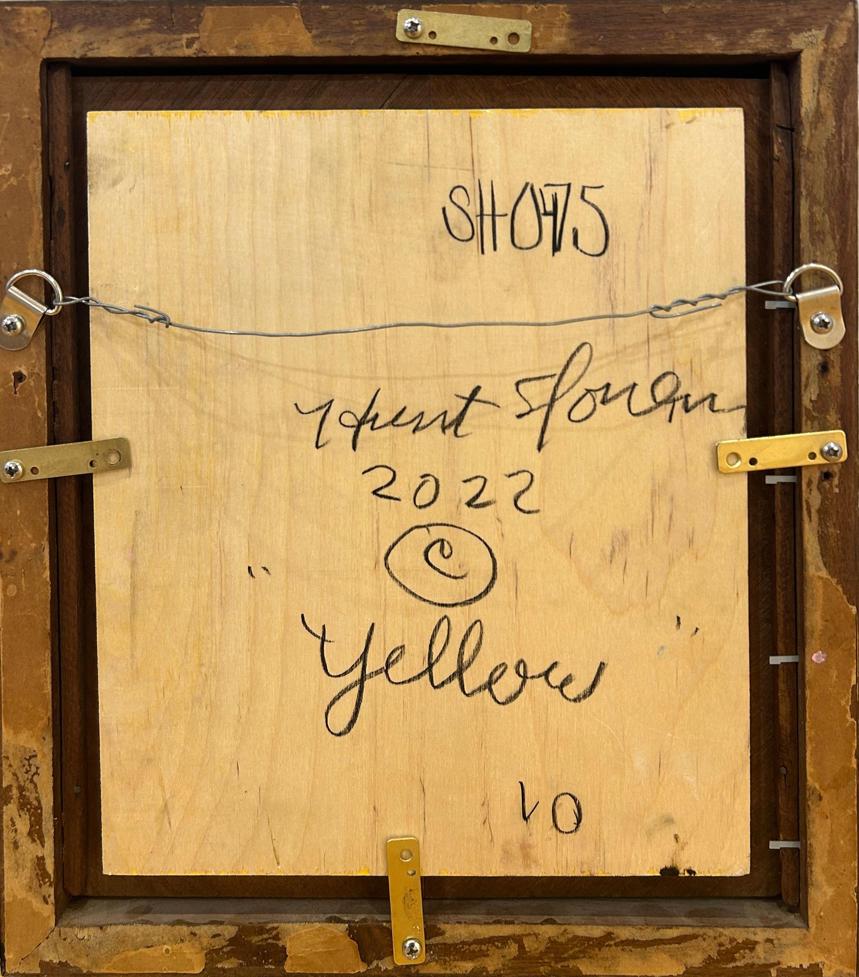 Hunt Slonem, Yellow, Bunny For Sale 4