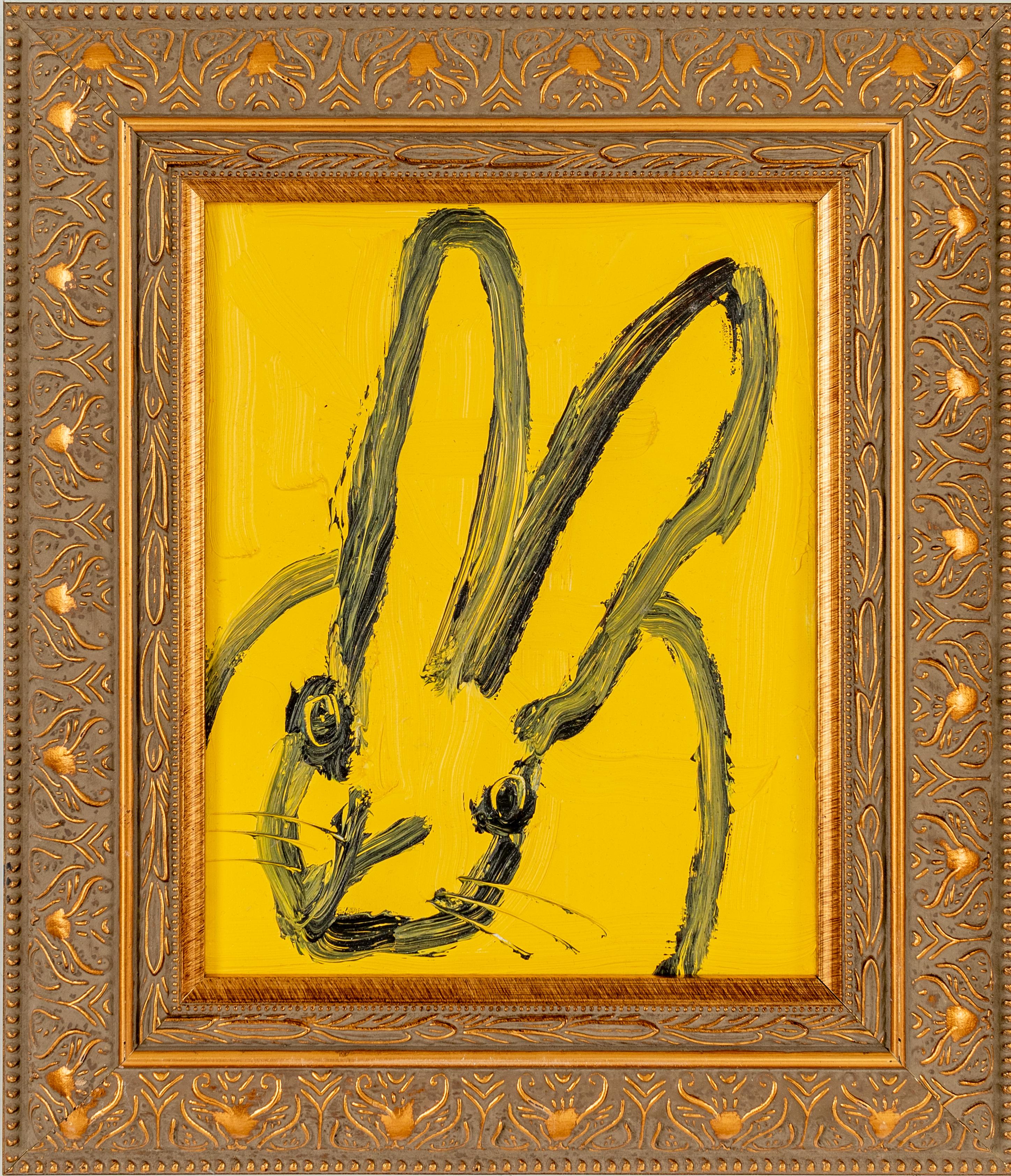 Hunt Slonem Animal Painting - Yellow