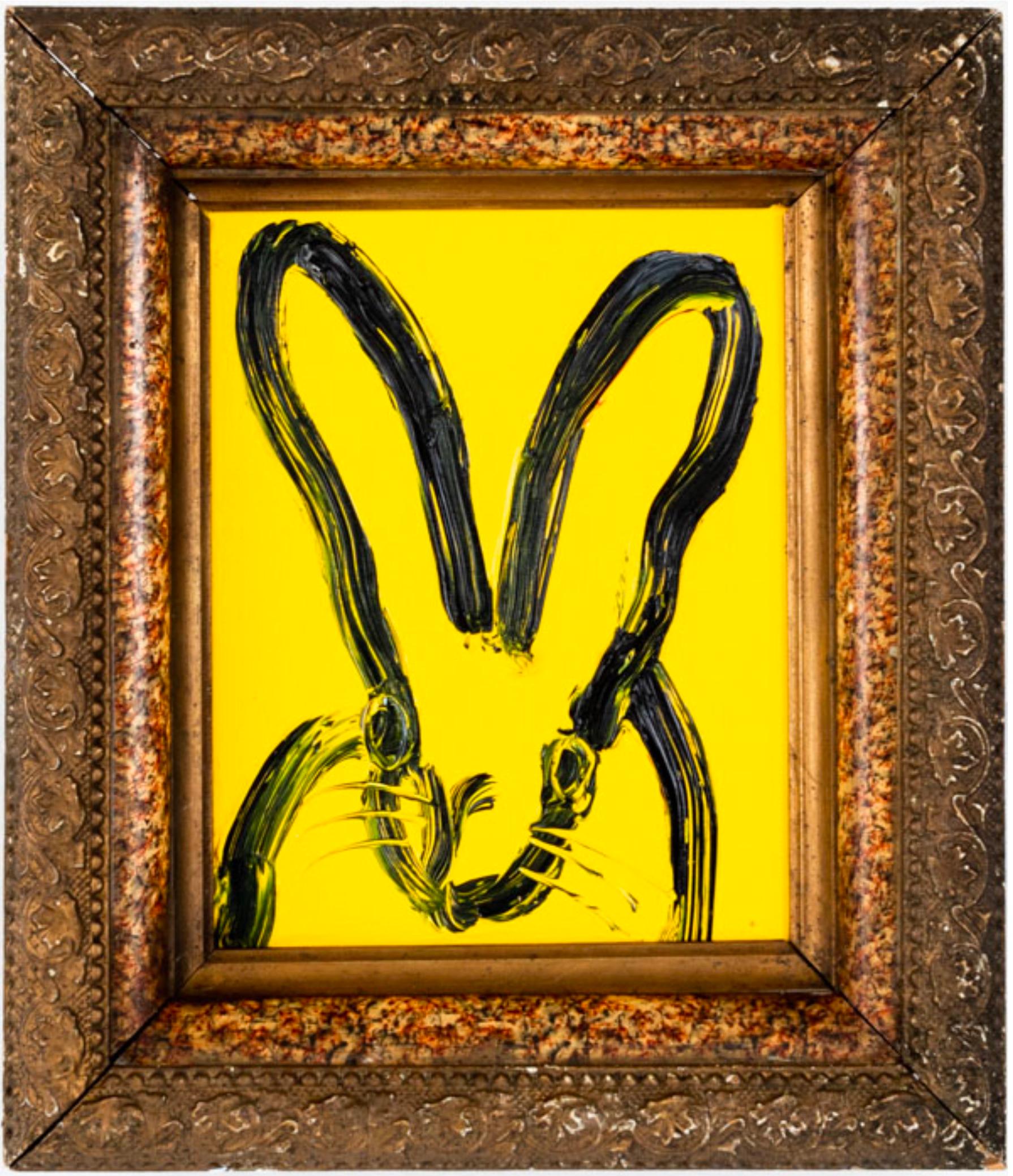 Hunt Slonem Animal Painting - Yellow
