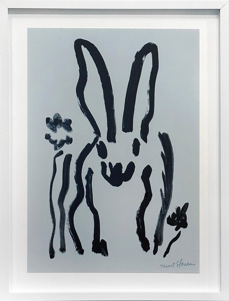 Cloud Bunny - Print by Hunt Slonem
