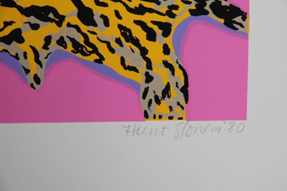 Anaconda, sérigraphie pop art de Hunt Slonem en vente 1