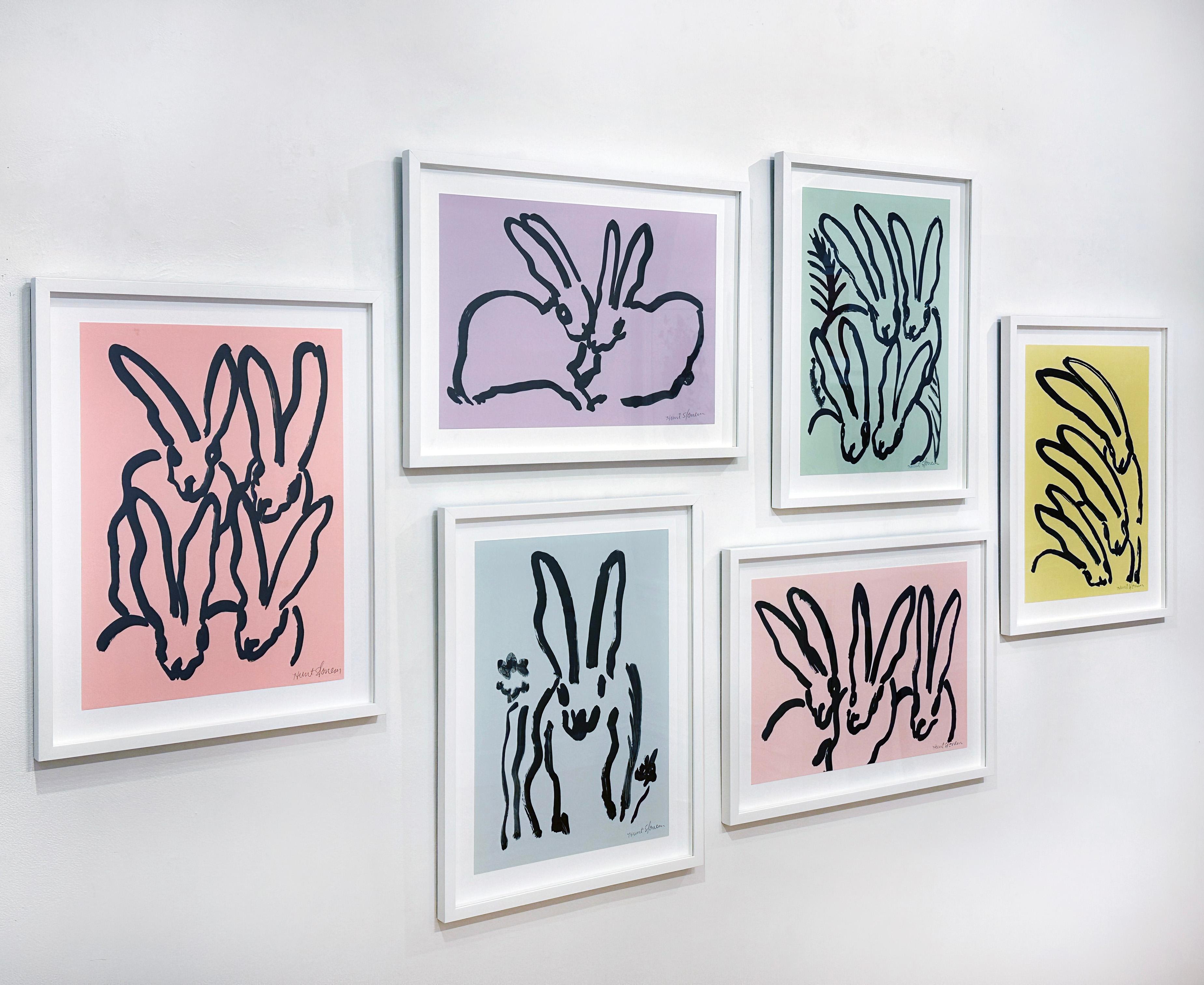 hunt slonem bunny print