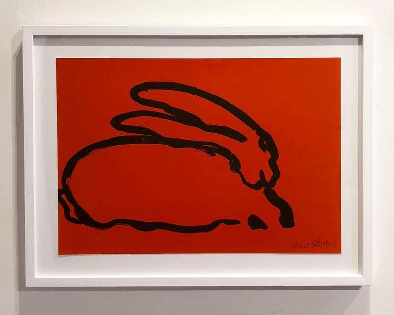 Hunt Slonem - Imperial Roman Rabbits (EA00125) For Sale at 1stDibs