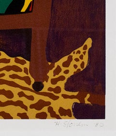 "Shell Ginger, " Color Serigraph Still Life signed by Hunt Slonem