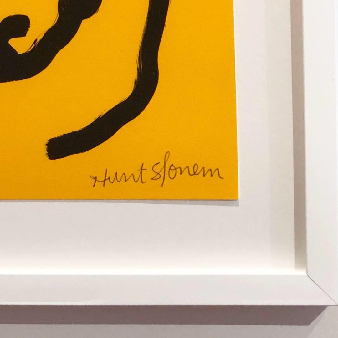 Yellow Bunnies - Print by Hunt Slonem