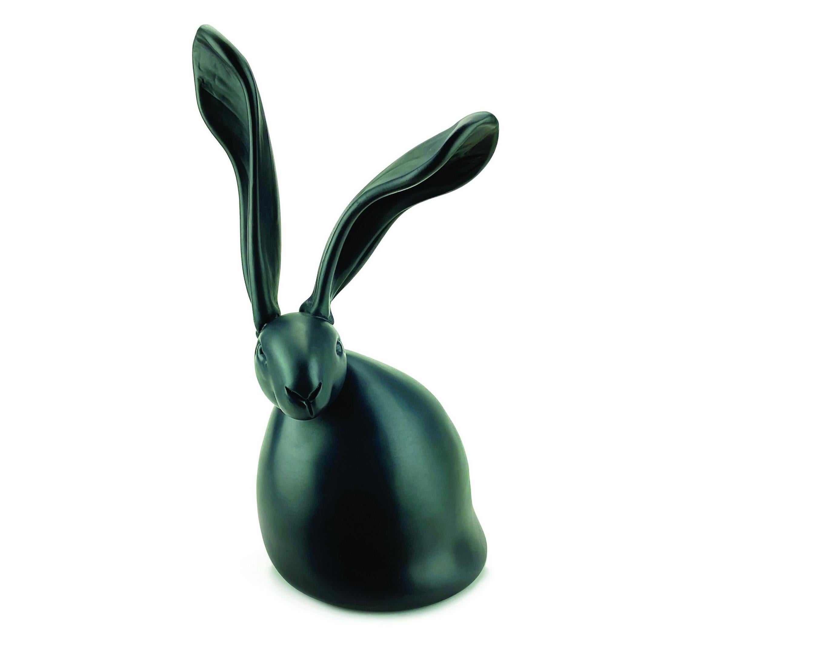 Bronze vert foncé - Sculpture de Hunt Slonem