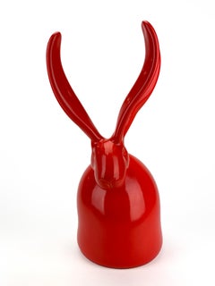 Hunt Slonem Galena Ceramic Sculpture Rare Limited Edition