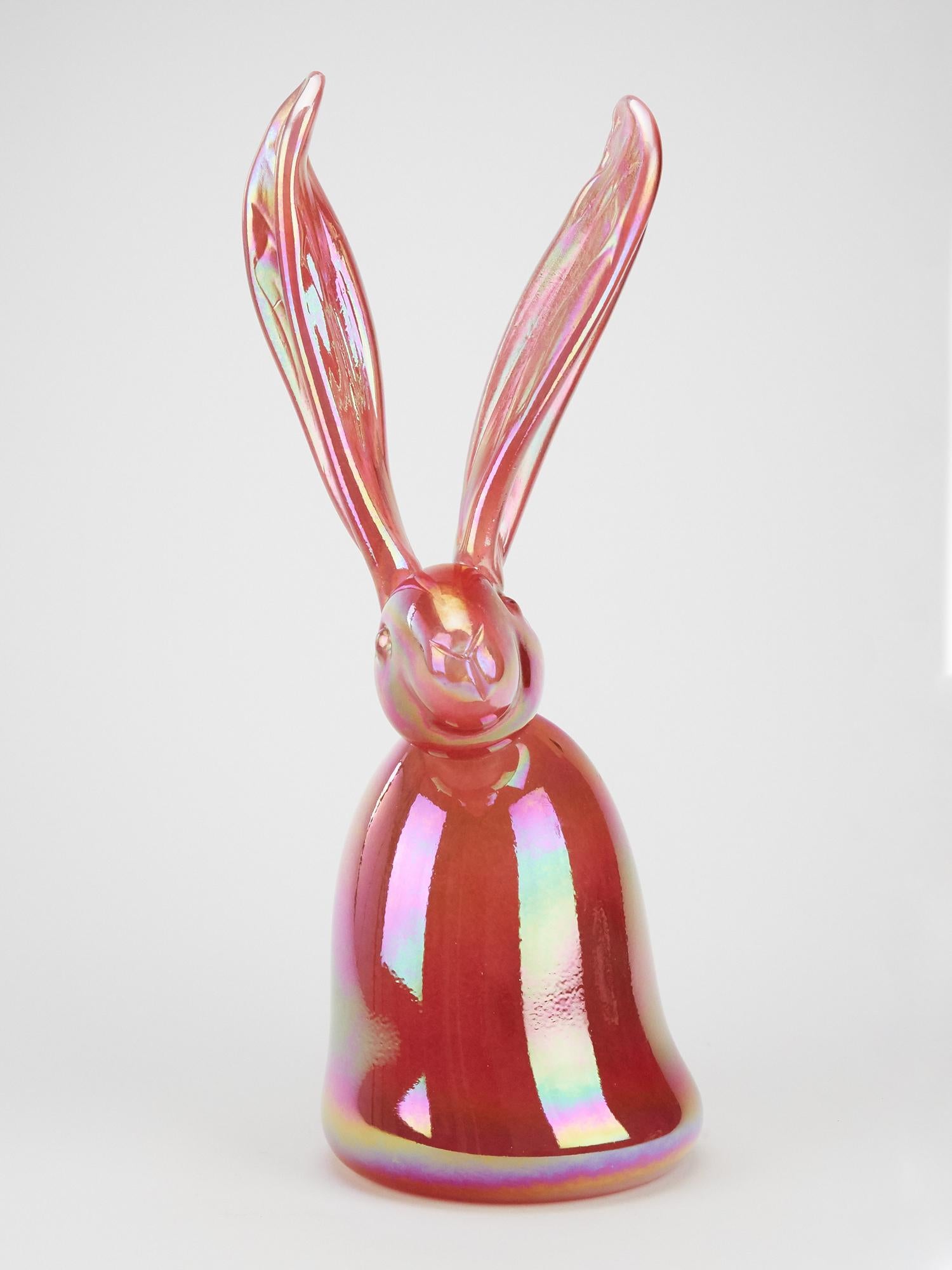 blenko glass bunny