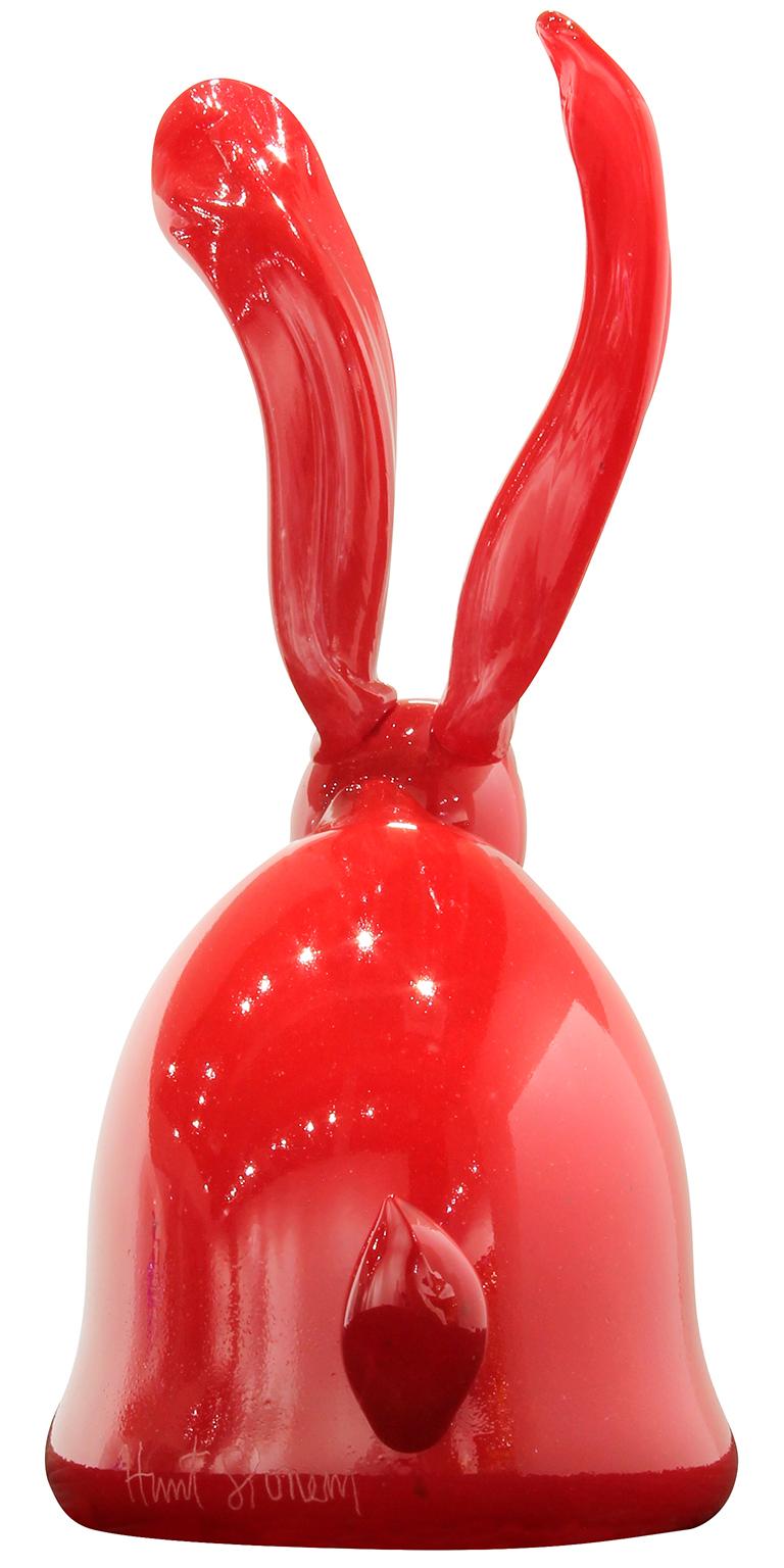 red glass bunny