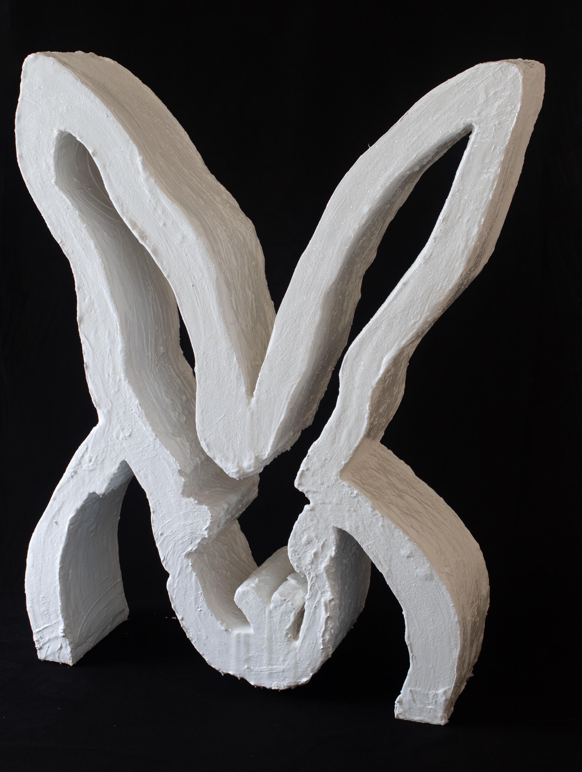 Hunt Slonem Figurative Sculpture - Untitled (Bunny)