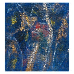 Hunt Slonem "Shadow Lane" Oil on Canvas, 1994