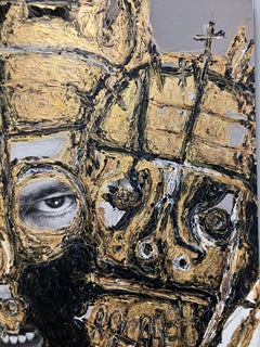 Antonio Banderas, Portrait intervened by the artists