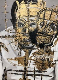 Antonio Banderas, Portrait intervened by the artists