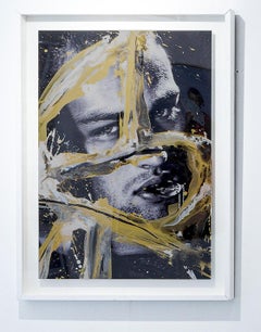 Douglas Booth II, Portrait. Portrait intervenu par les artistes.
