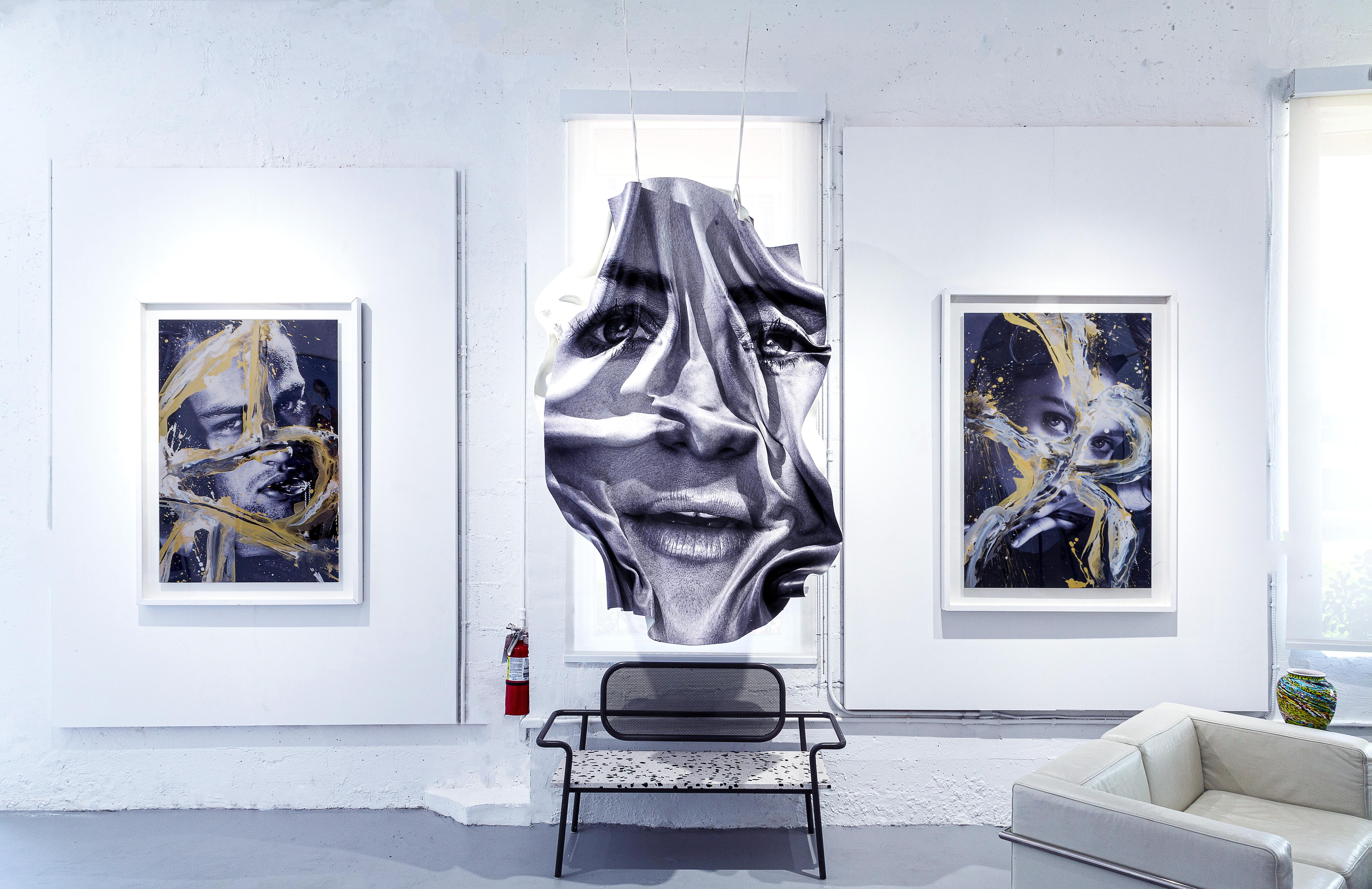 Elizabeth Olsen, Retrato. Retrato intervenido por los artistas. en venta 2