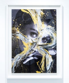 Elizabeth Olsen, Portrait. Portrait intervenu par les artistes.