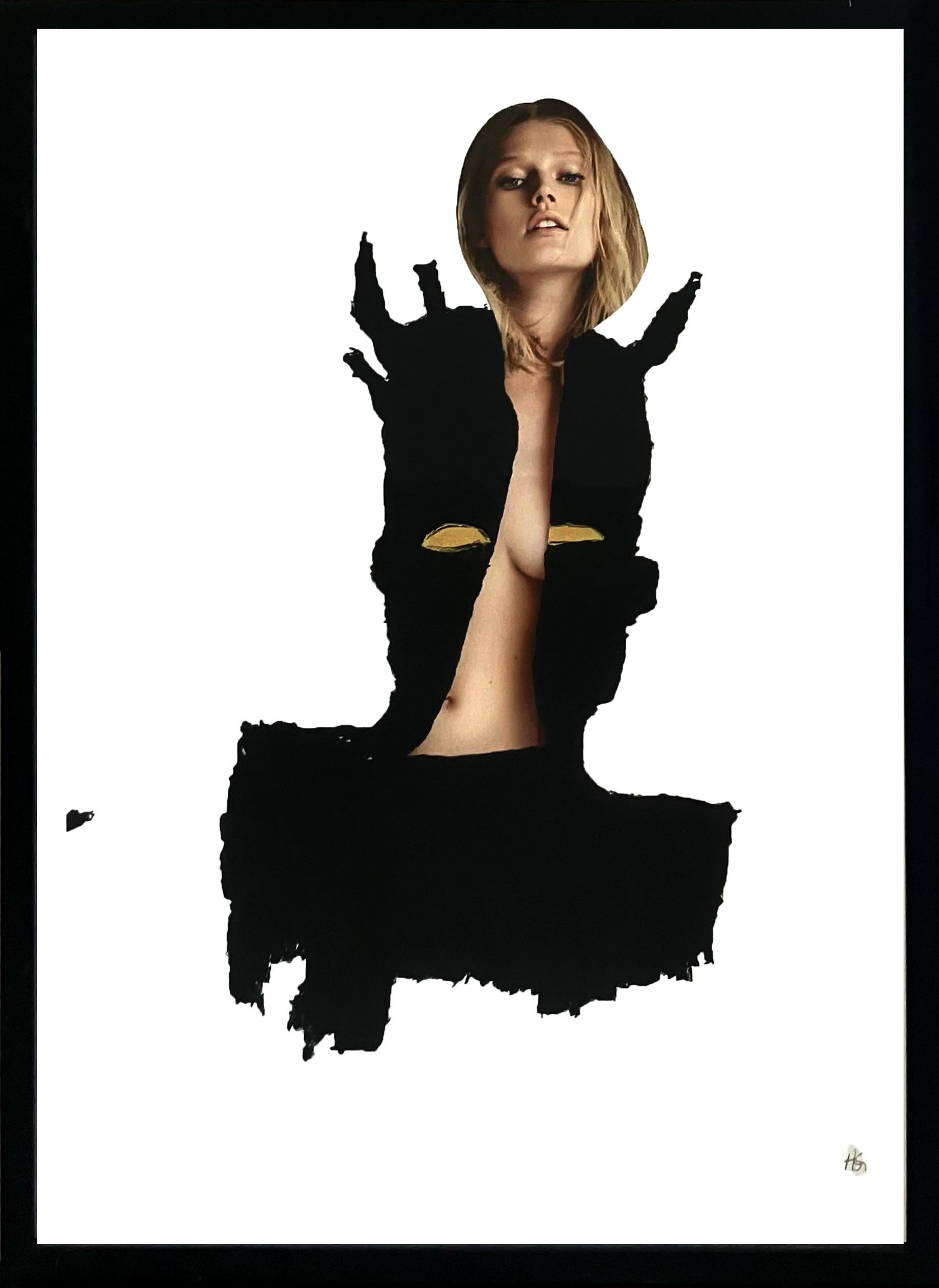 Gold Griot, Mixed  Media fashion Photograph. From The Series Fact Sheet
