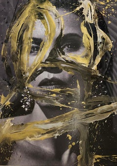 Julianna Margulies, Portrait Intervened by the artists.