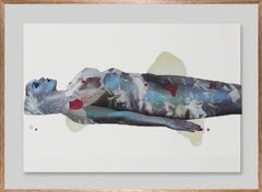 Muse Series 2, Nude photograph Intervened by the artists.