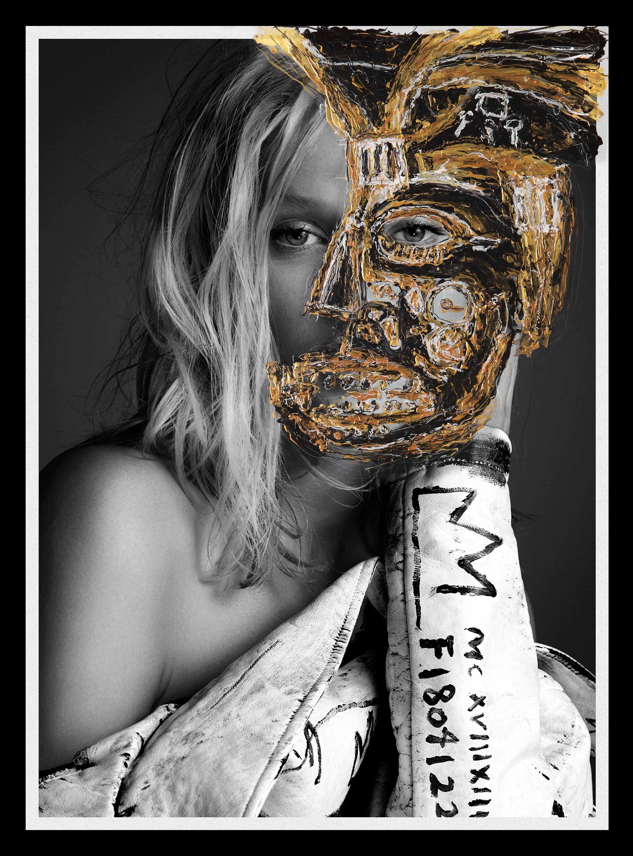 Toni Garnn y Jennifer Lopez, Díptico. Intervienen los artistas. - Photograph de Hunter & Gatti