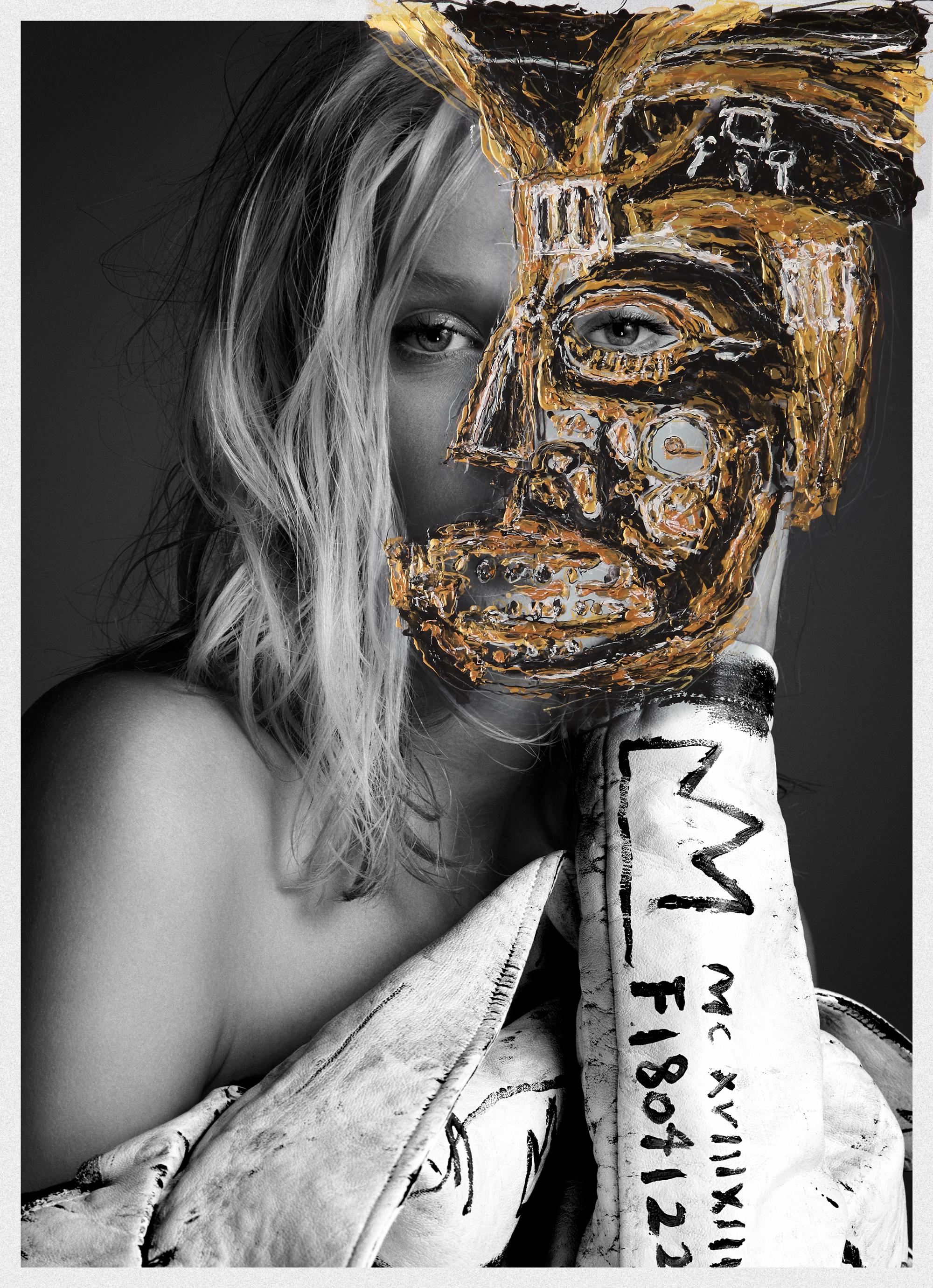 Toni Garnn y Jennifer Lopez, Díptico. Intervienen los artistas. - Photograph Contemporáneo de Hunter & Gatti