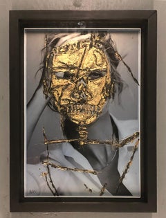 Carolyn Murphy Portrait, Intervened by the artists