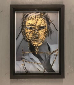 Carolyn Murphy Portrait, Intervened by the artists