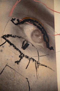 A I, From the series Opposed Tendencies.  Intervened by the artists.