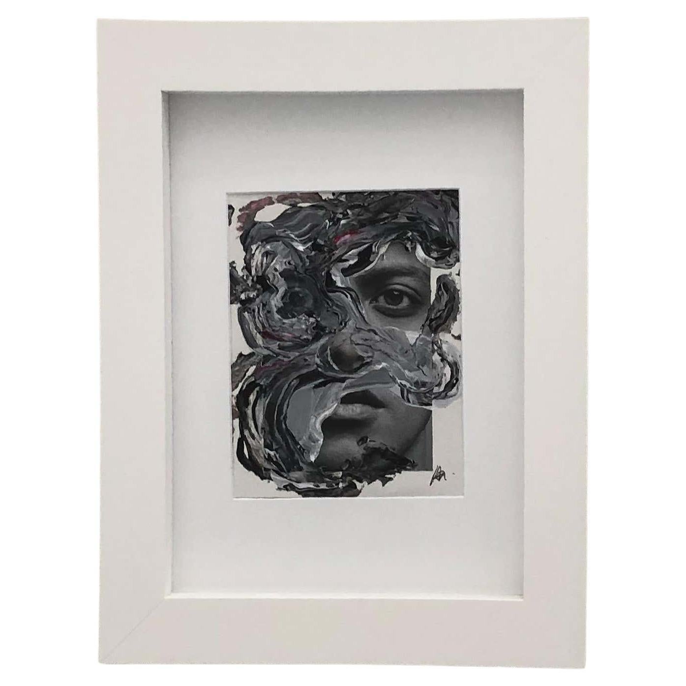 Portrait Painting Hunter & Gatti - Portrait de Bruno Mars d'après le  « Rien ne reste calme »  Intervené par les artistes.
