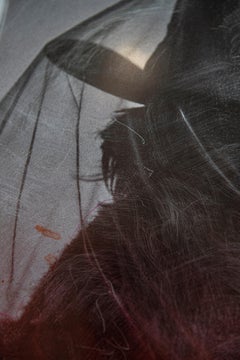 Felt. Mixed media fashion portrait photography