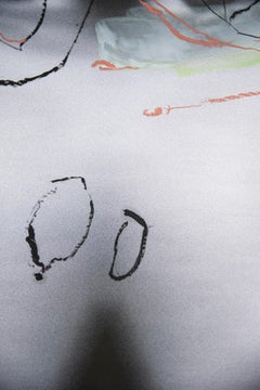 L, From the series Opposed Tendencies. Mixed media fashion portrait