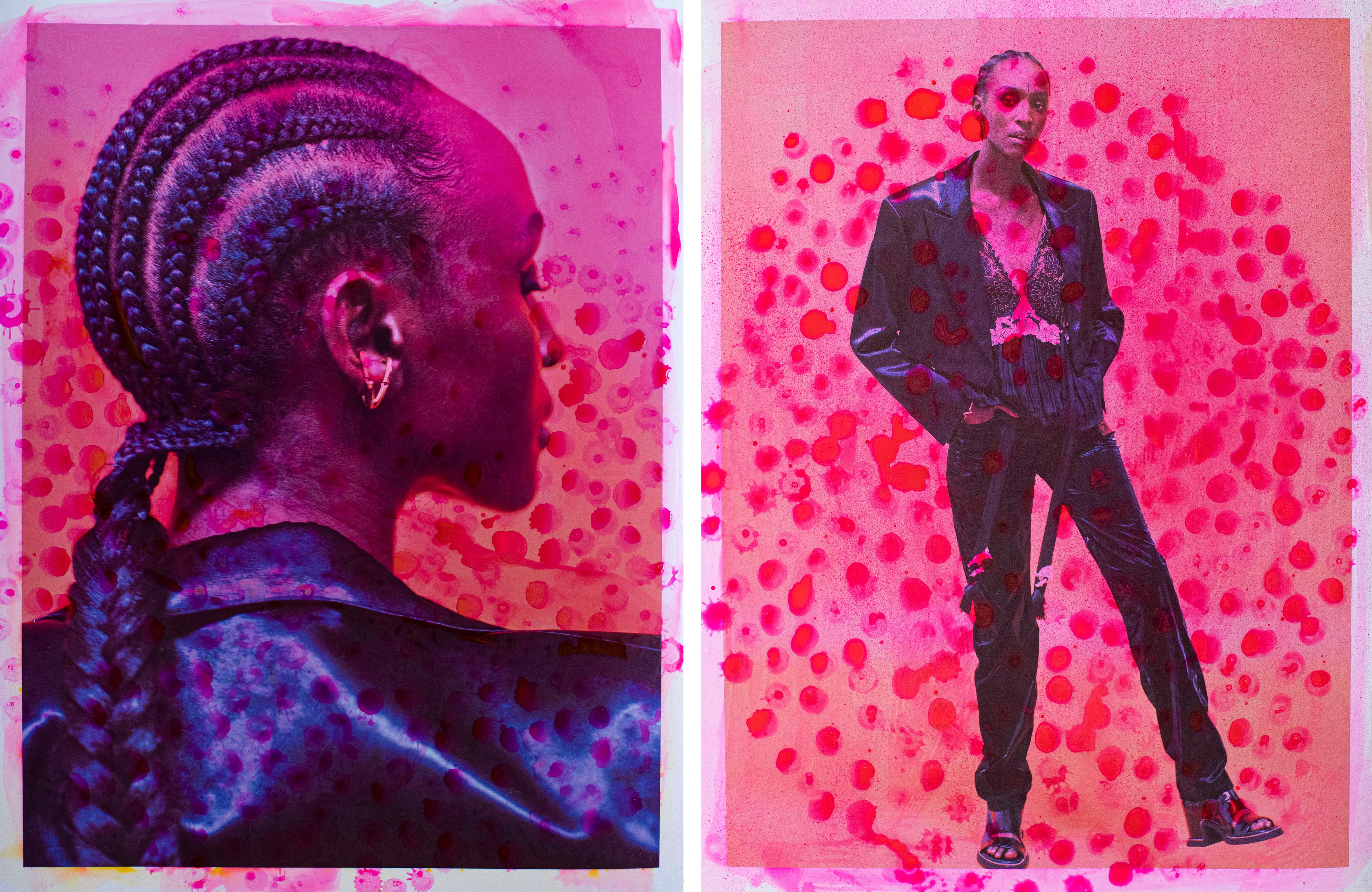 Lous and Y Diptych, From the series Lous and The Yakuza.  