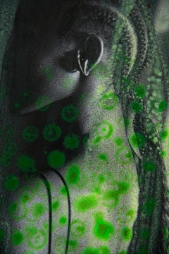 LVII, From the series Lous and The Yakuza, Mixed media color photograph