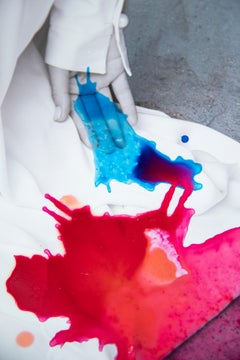 Ceremony II, Abstract mixed media photograph