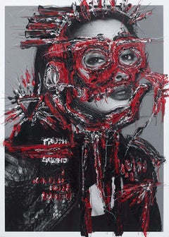 Diptych: Untitled I and Untitled II, a Unique photo collage set