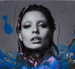 Fuscae I,  Portrait nu intervenu par les artistes.