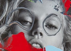 Muse, Portrait  Intervened by the artists. Nothing Stays Still series