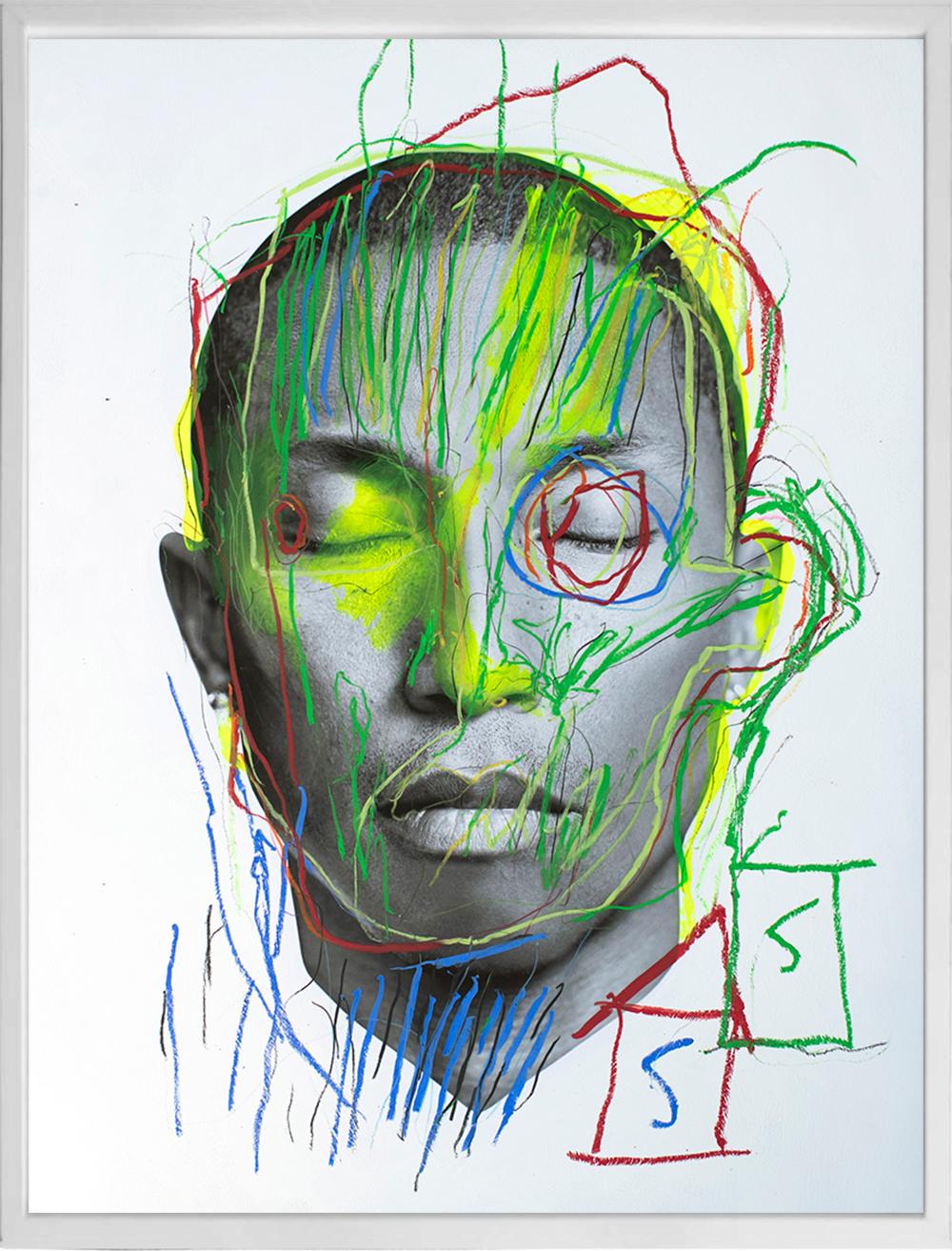 En LIVE FOREVER, la serie totalmente nueva de acrílico y pastel al óleo sobre pigmento impreso, Hunter & Gatti se comprometen con los descubrimientos discursivos y artísticos de dos grandes pilares del arte contemporáneo. Los artistas encuentran la