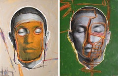 Strangers and Autre Moi. Pharrell Williams. LIVE FOREVER series. Mixed media